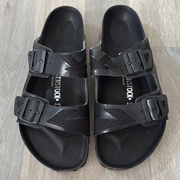 Birkenstock Mule Arizona Rubberized Black - Picture 6 of 8